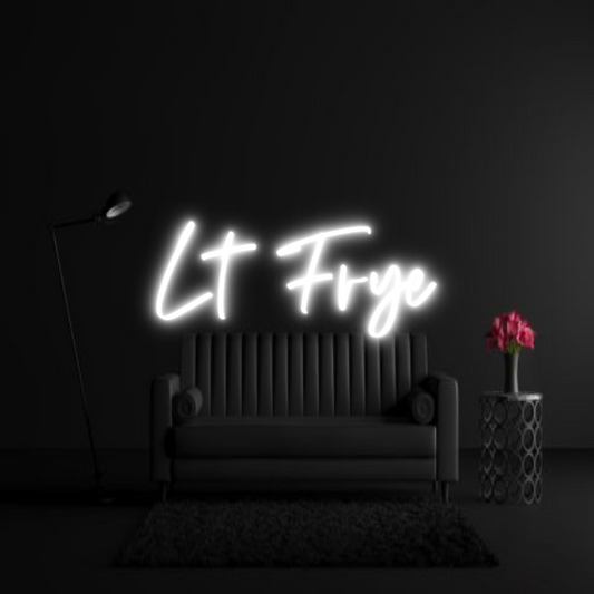 CREATE YOUR OWN WEDDING NEON SIGN Lt Frye