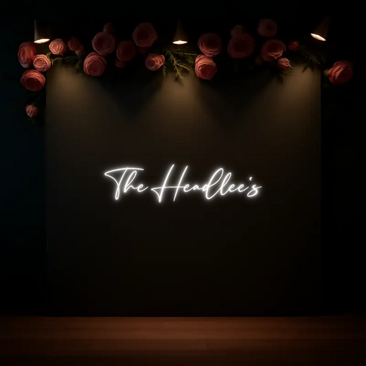 CREATE YOUR OWN WEDDING NEON SIGN The Headlee's