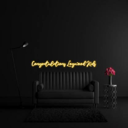 CREATE YOUR OWN WEDDING NEON SIGN Congratulatio...