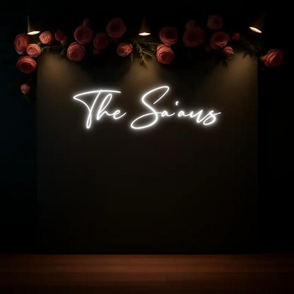 CREATE YOUR OWN WEDDING NEON SIGN The Sa'aus