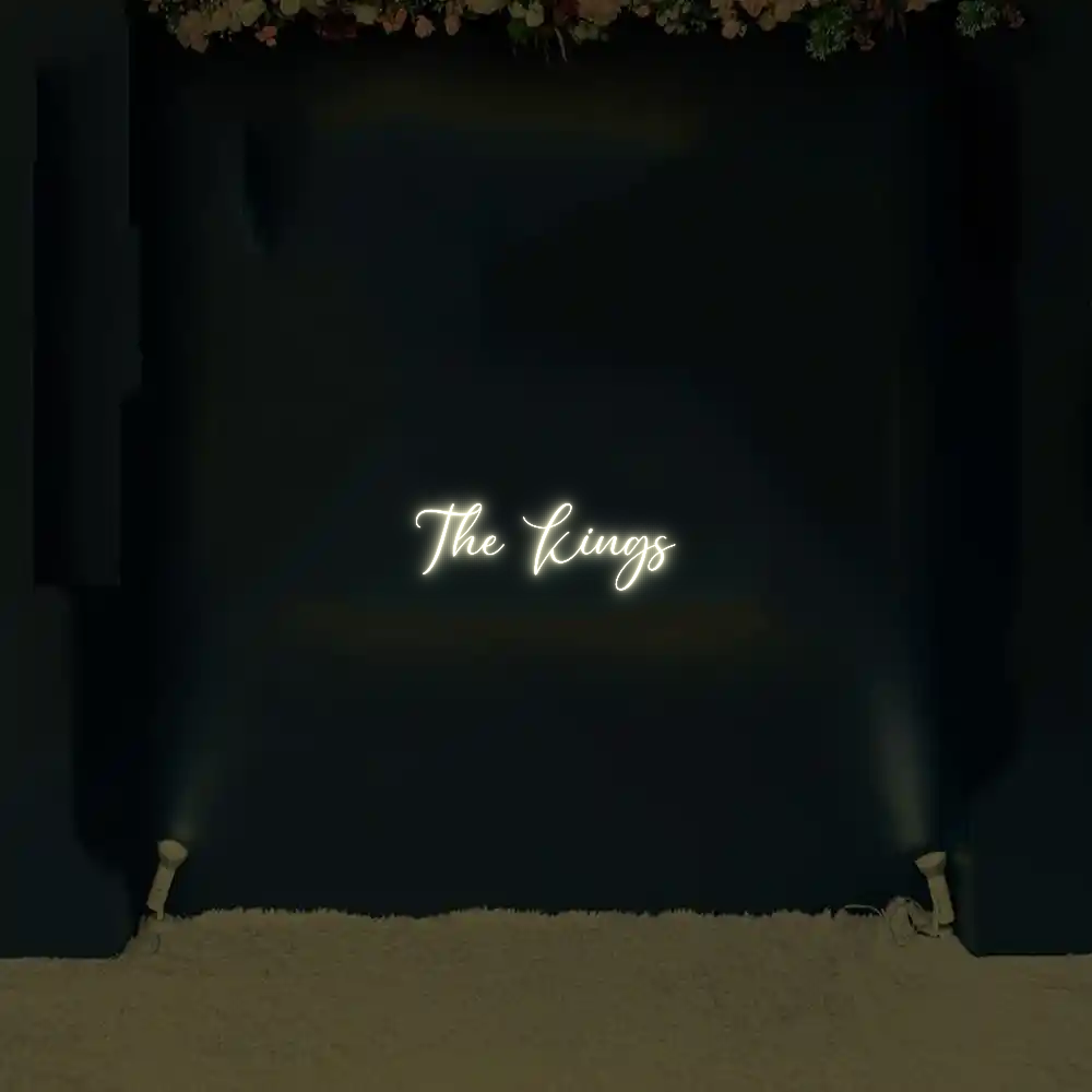 CREATE YOUR OWN WEDDING NEON SIGN The Kings
