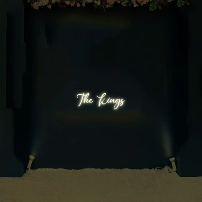 CREATE YOUR OWN WEDDING NEON SIGN The Kings