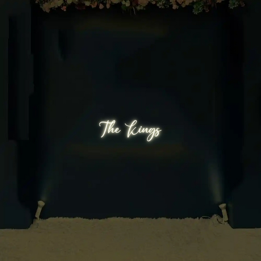 CREATE YOUR OWN WEDDING NEON SIGN The Kings