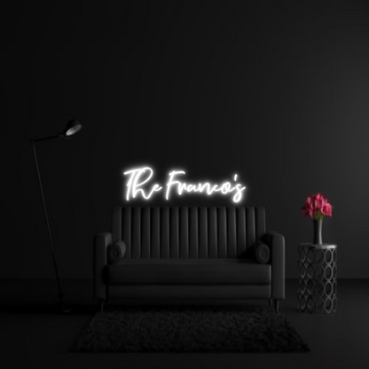 CREATE YOUR OWN WEDDING NEON SIGN The Franco’s