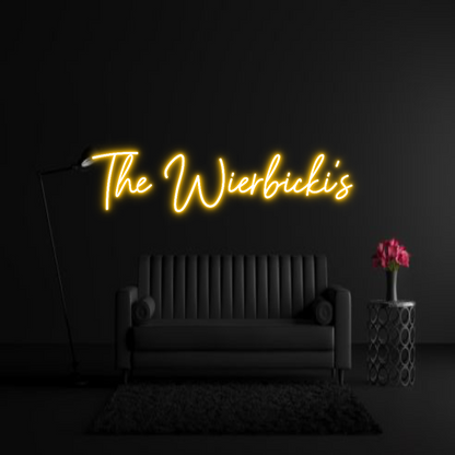 CREATE YOUR OWN WEDDING NEON SIGN The Wierbicki...