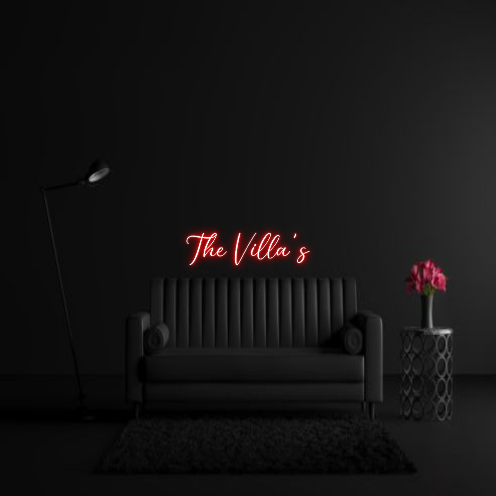CREATE YOUR OWN WEDDING NEON SIGN The Villa's