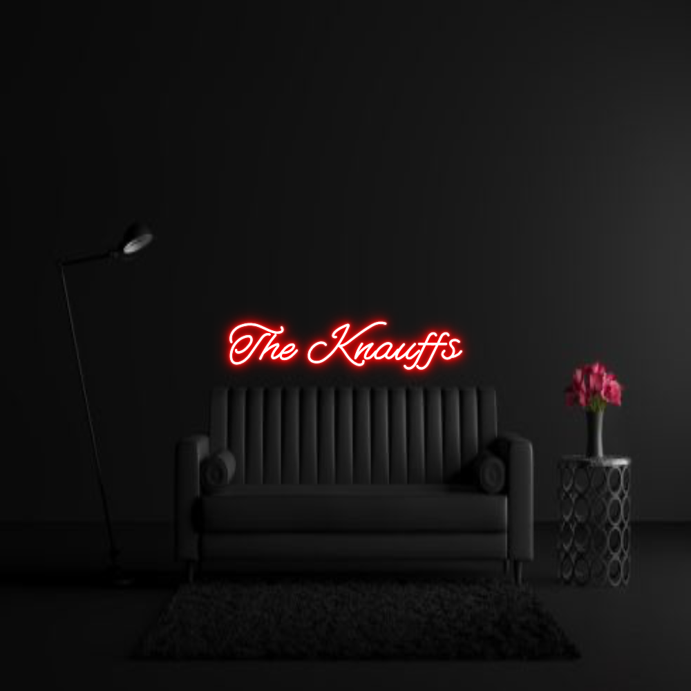 CREATE YOUR OWN WEDDING NEON SIGN The Knauffs
