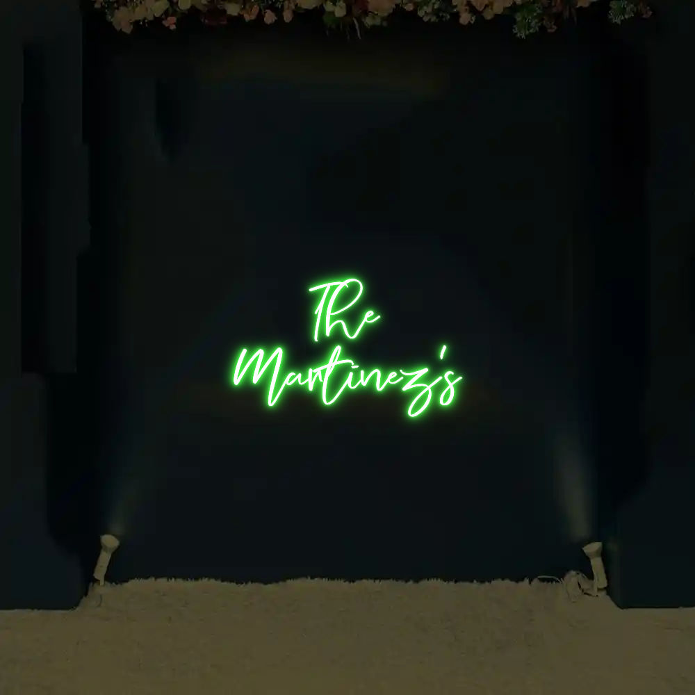 CREATE YOUR OWN WEDDING NEON SIGN The 
Martine...