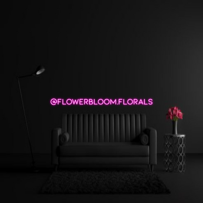 CREATE YOUR OWN WEDDING NEON SIGN @flowerbloom....