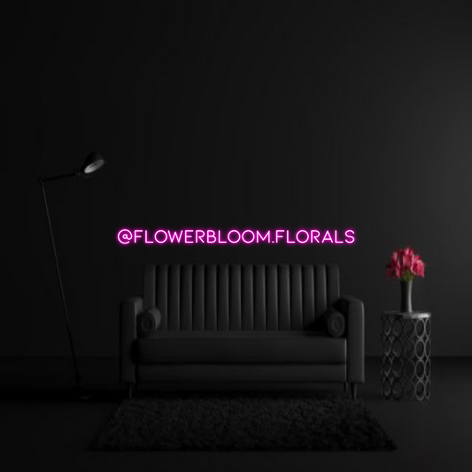 CREATE YOUR OWN WEDDING NEON SIGN @flowerbloom....