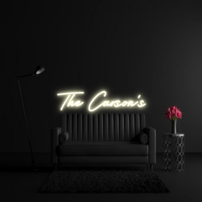 CREATE YOUR OWN WEDDING NEON SIGN The Carson’s