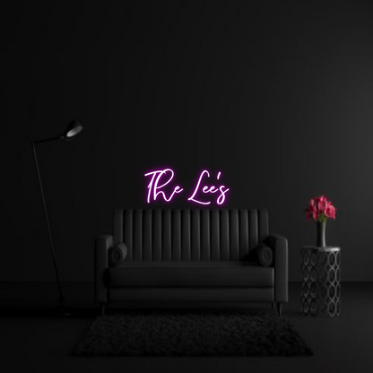 CREATE YOUR OWN WEDDING NEON SIGN The Lee's