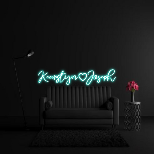 CREATE YOUR OWN WEDDING NEON SIGN KearstynJoseph