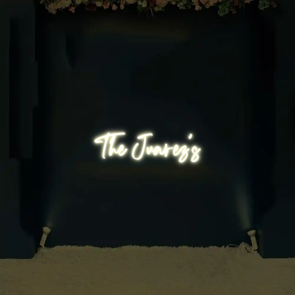CREATE YOUR OWN WEDDING NEON SIGN The Juarez’s