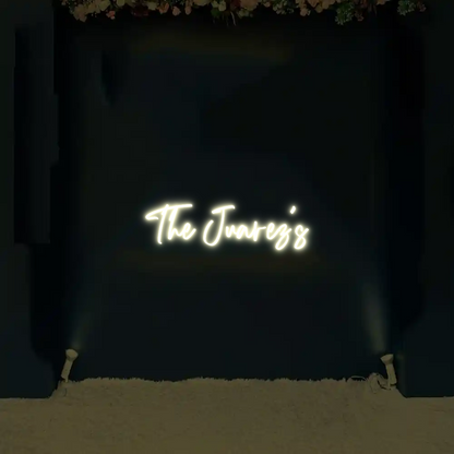 CREATE YOUR OWN WEDDING NEON SIGN The Juarez’s
