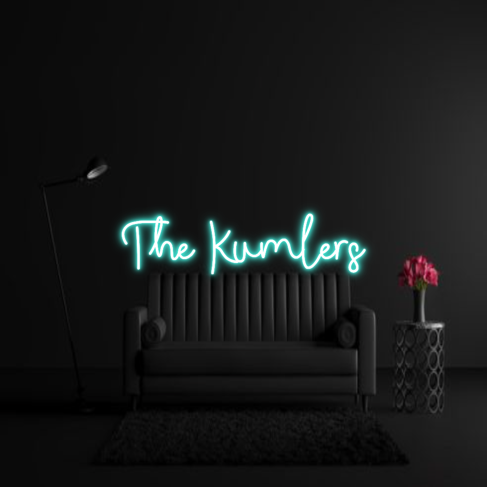 CREATE YOUR OWN WEDDING NEON SIGN The Kumlers