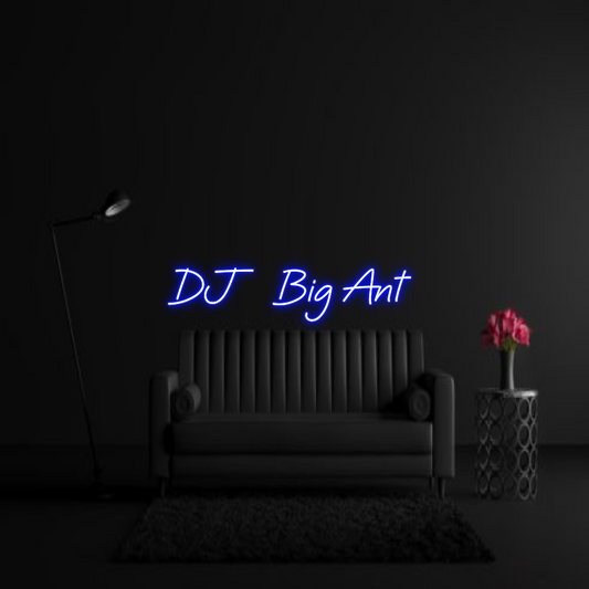 CREATE YOUR OWN WEDDING NEON SIGN DJ  Big Ant
