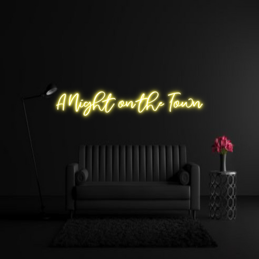 CREATE YOUR OWN WEDDING NEON SIGN A Night on th...