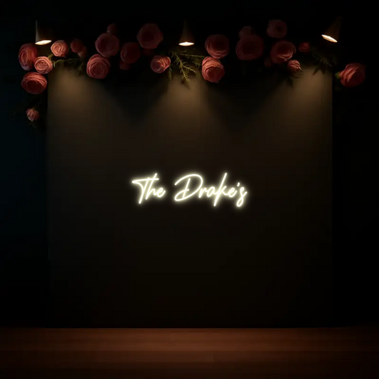CREATE YOUR OWN WEDDING NEON SIGN The Drake’s