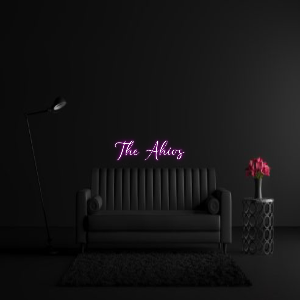 CREATE YOUR OWN WEDDING NEON SIGN The Ahios