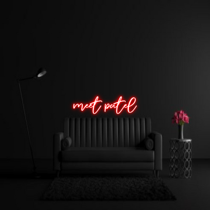 CREATE YOUR OWN WEDDING NEON SIGN meet patel