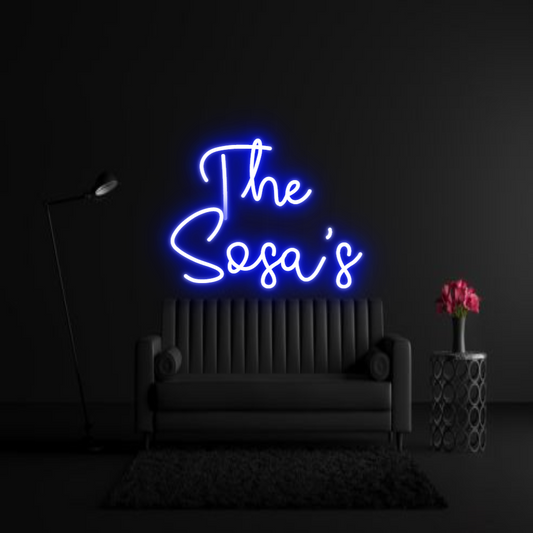 CREATE YOUR OWN WEDDING NEON SIGN The 
Sosa's