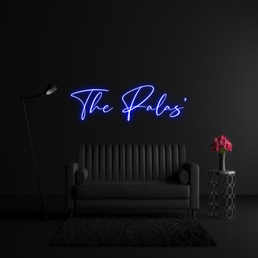 CREATE YOUR OWN WEDDING NEON SIGN The Palas’