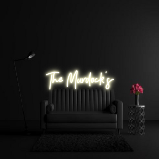 CREATE YOUR OWN WEDDING NEON SIGN The Murdock’s