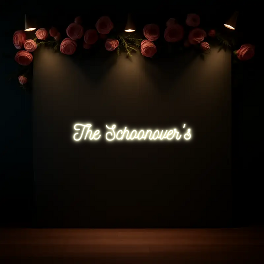 CREATE YOUR OWN WEDDING NEON SIGN The Schoonove...