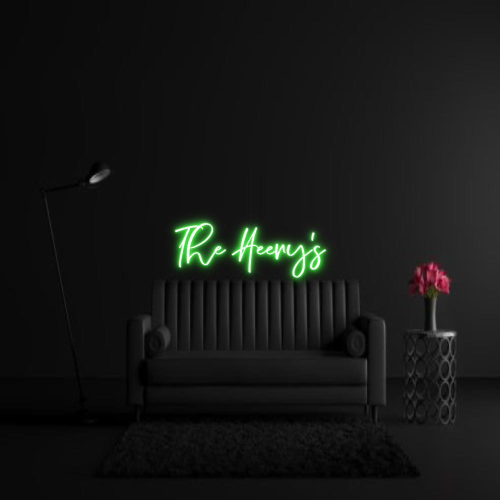 CREATE YOUR OWN WEDDING NEON SIGN The Heery’s