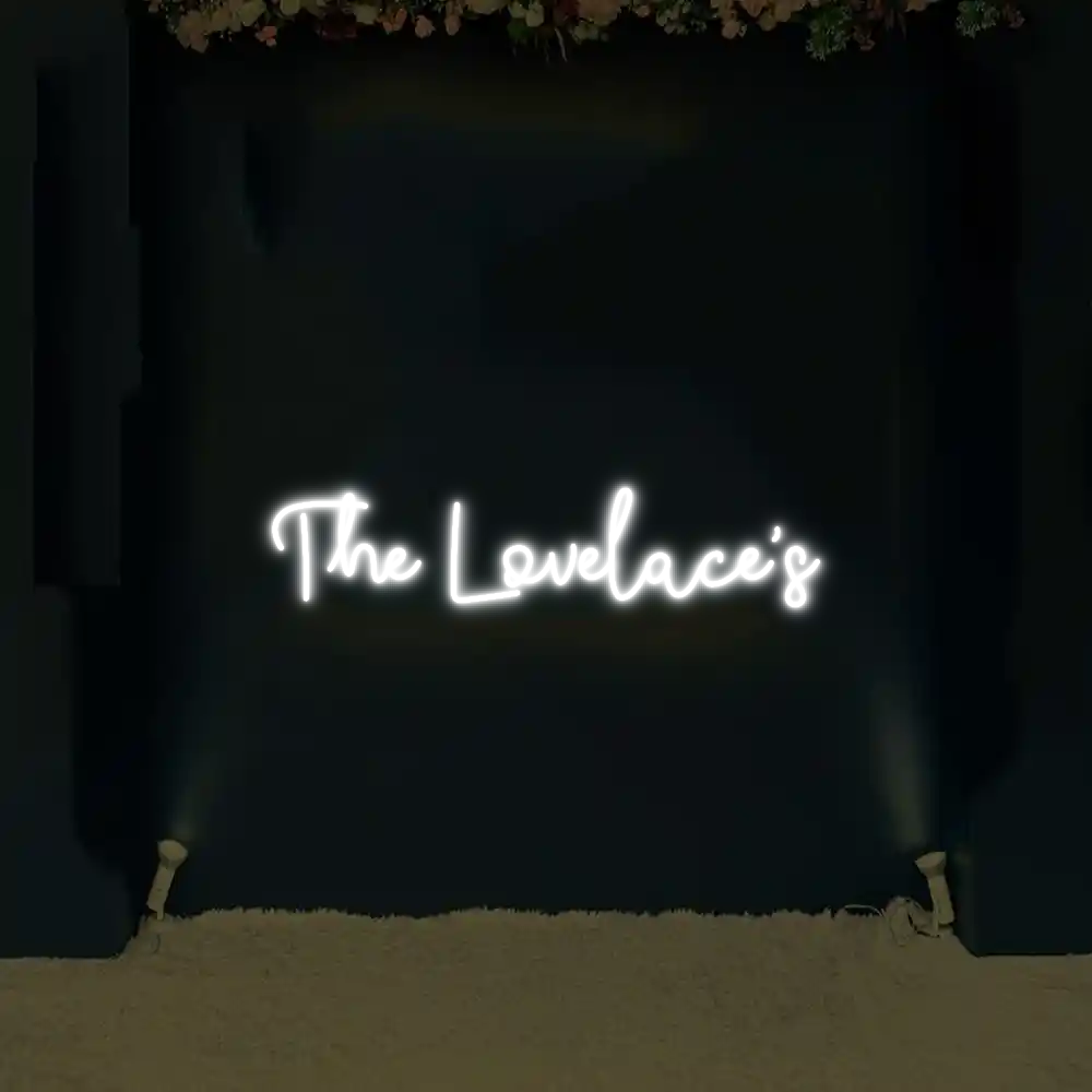 CREATE YOUR OWN WEDDING NEON SIGN The Lovelace's