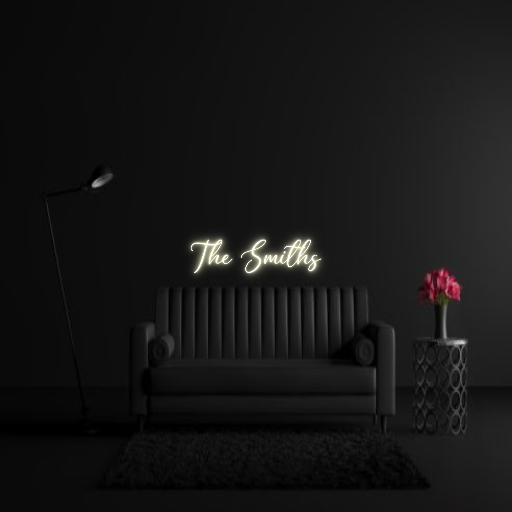 CREATE YOUR OWN WEDDING NEON SIGN The Smiths