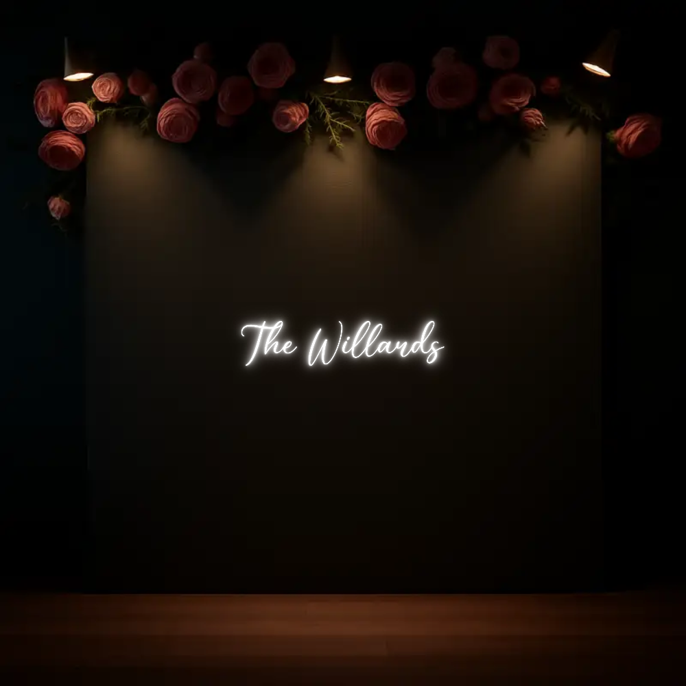 CREATE YOUR OWN WEDDING NEON SIGN The Willards