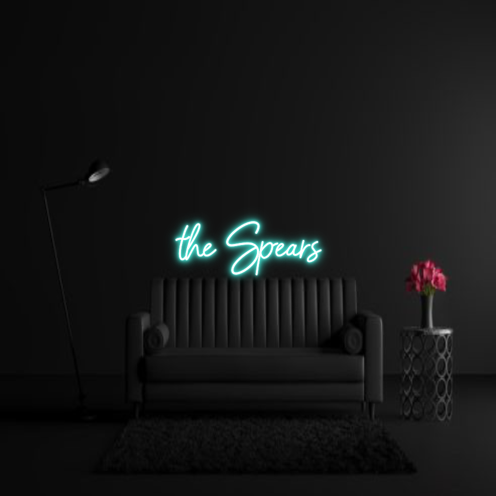 CREATE YOUR OWN WEDDING NEON SIGN the Spears
