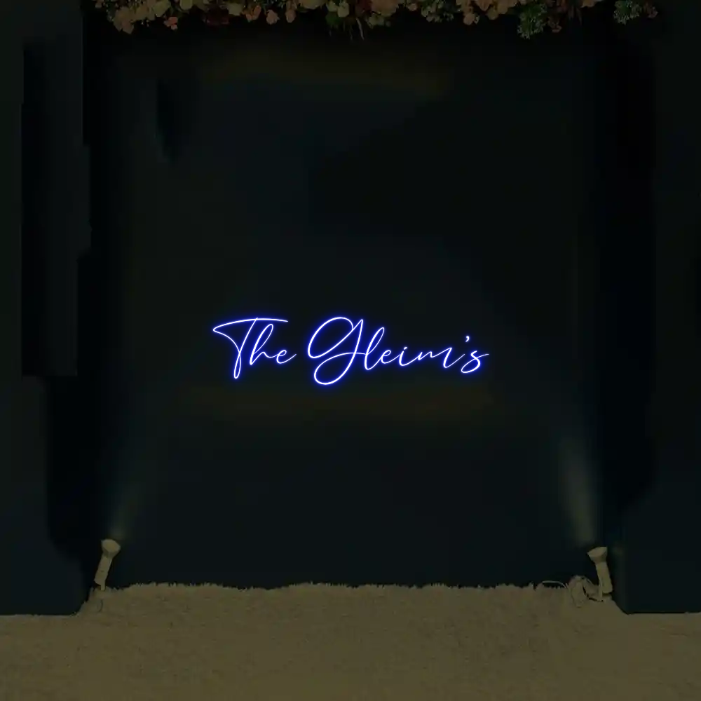 CREATE YOUR OWN WEDDING NEON SIGN The Gleim’s