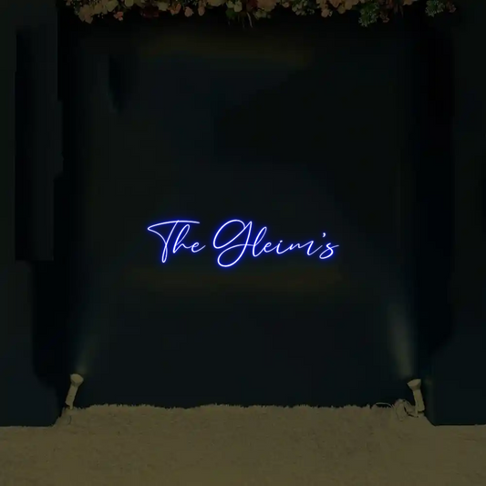 CREATE YOUR OWN WEDDING NEON SIGN The Gleim’s