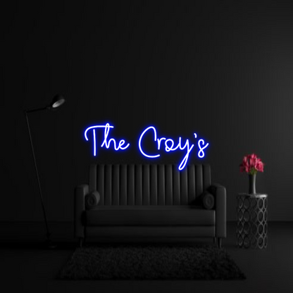 CREATE YOUR OWN WEDDING NEON SIGN The Croy’s