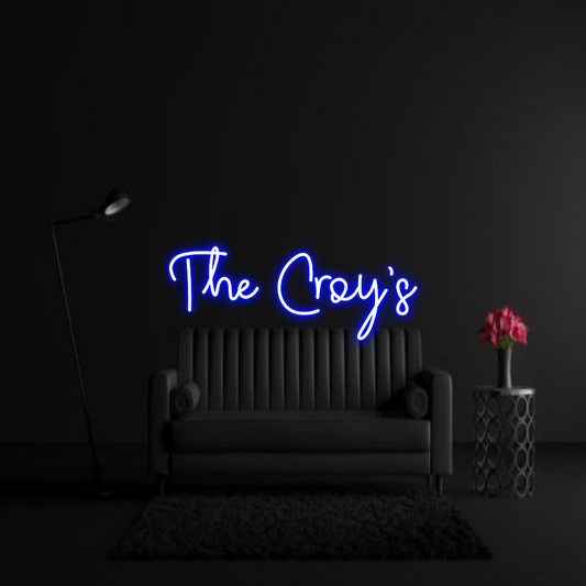 CREATE YOUR OWN WEDDING NEON SIGN The Croy’s