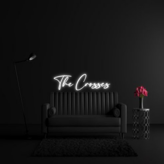 CREATE YOUR OWN WEDDING NEON SIGN The Crosses