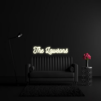 CREATE YOUR OWN WEDDING NEON SIGN The Lawsons