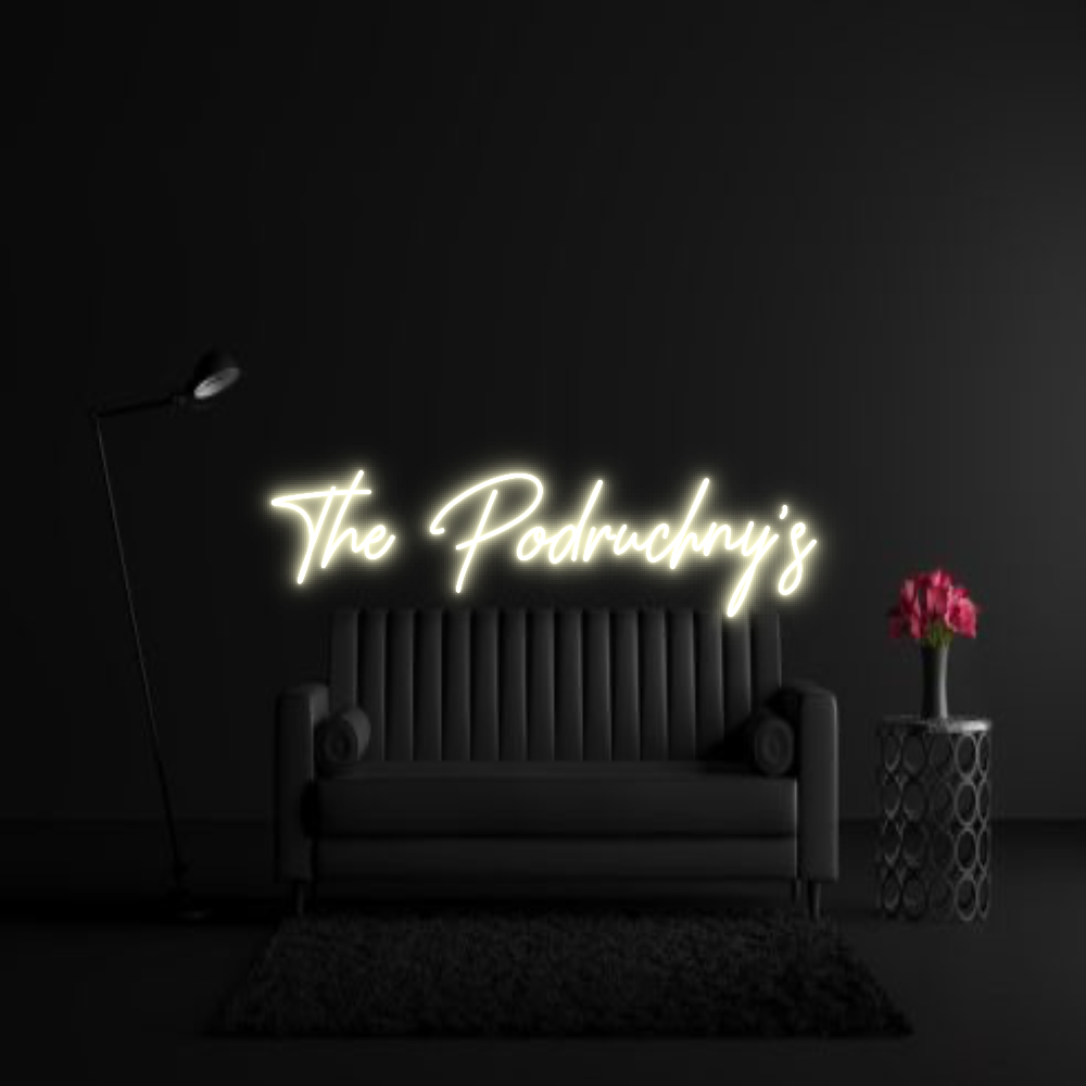 CREATE YOUR OWN WEDDING NEON SIGN The Podruchny...