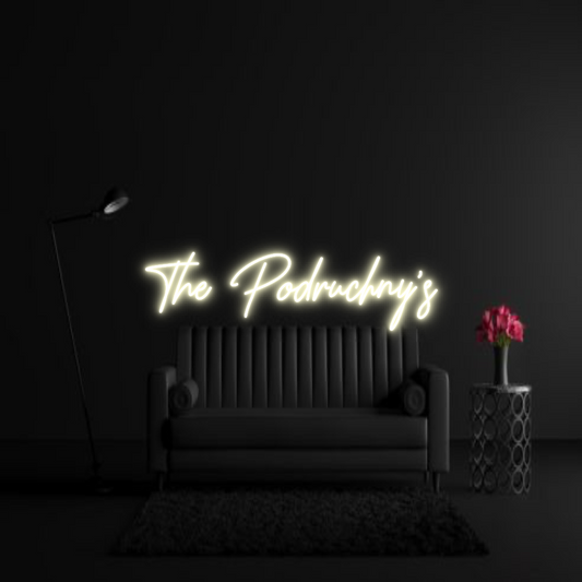 CREATE YOUR OWN WEDDING NEON SIGN The Podruchny...