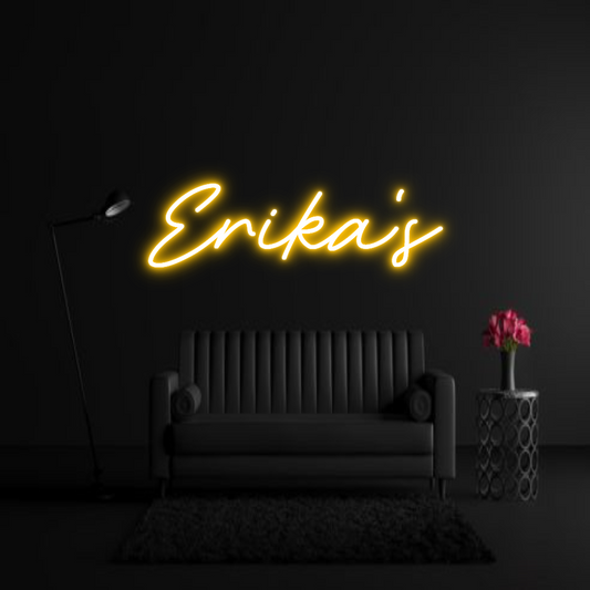 CREATE YOUR OWN WEDDING NEON SIGN Erika's