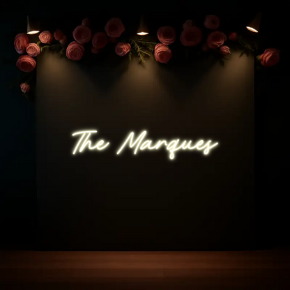 CREATE YOUR OWN WEDDING NEON SIGN The Marques