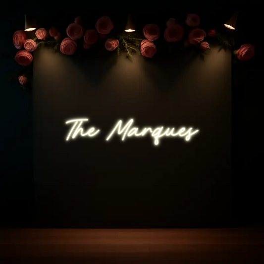CREATE YOUR OWN WEDDING NEON SIGN The Marques