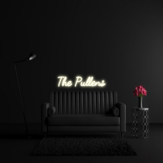 CREATE YOUR OWN WEDDING NEON SIGN The Pullens