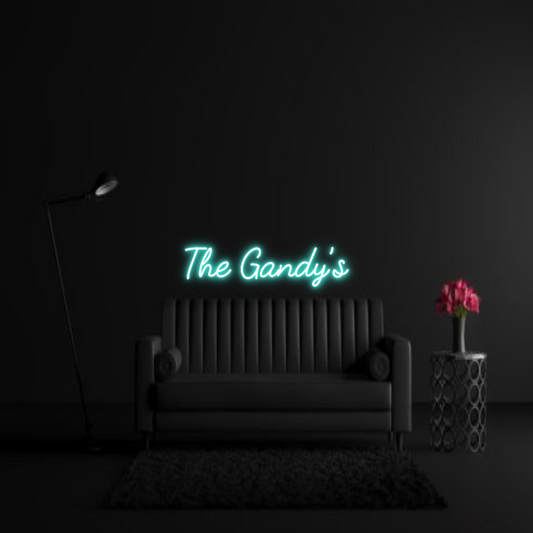 CREATE YOUR OWN WEDDING NEON SIGN The Gandy’s