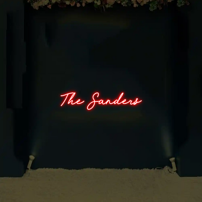 CREATE YOUR OWN WEDDING NEON SIGN The Sanders