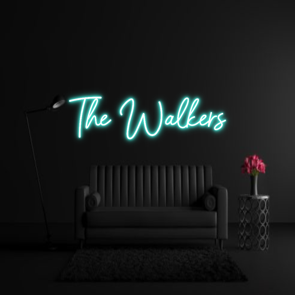 CREATE YOUR OWN WEDDING NEON SIGN The Walkers