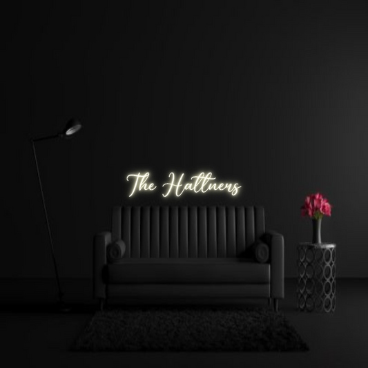 CREATE YOUR OWN WEDDING NEON SIGN The Hattners